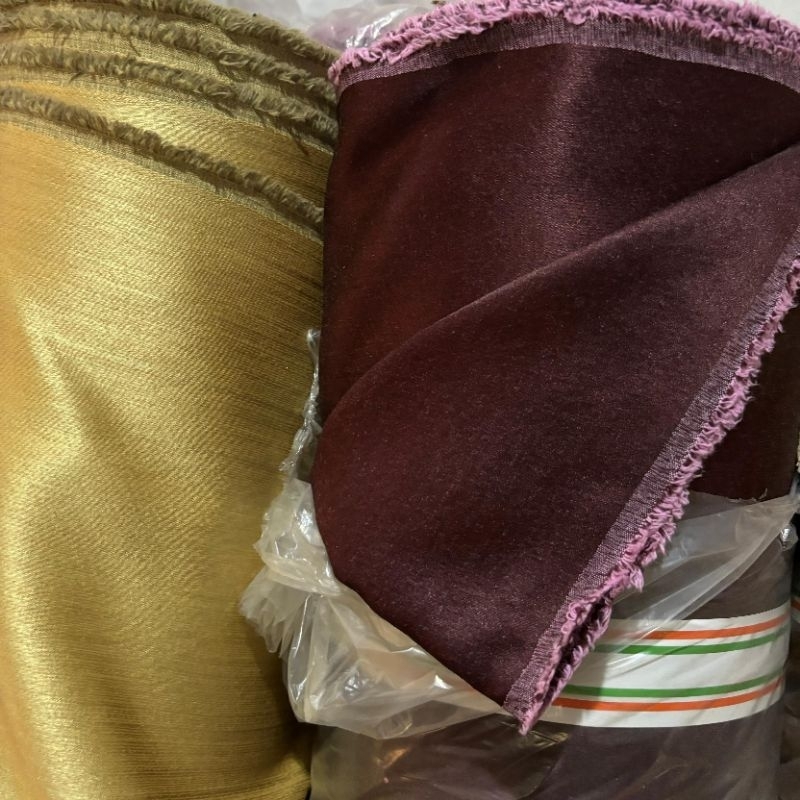 Ay00 Kain Sofa Polos Meteran // Sarung Bantal Polos // Bahan Kursi Sofa Polos Murah