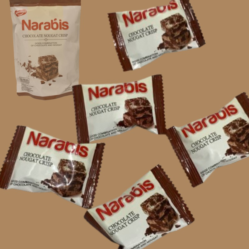 

ECER Narabis Nougat Crisp Cokelat (order baca deskripsi)