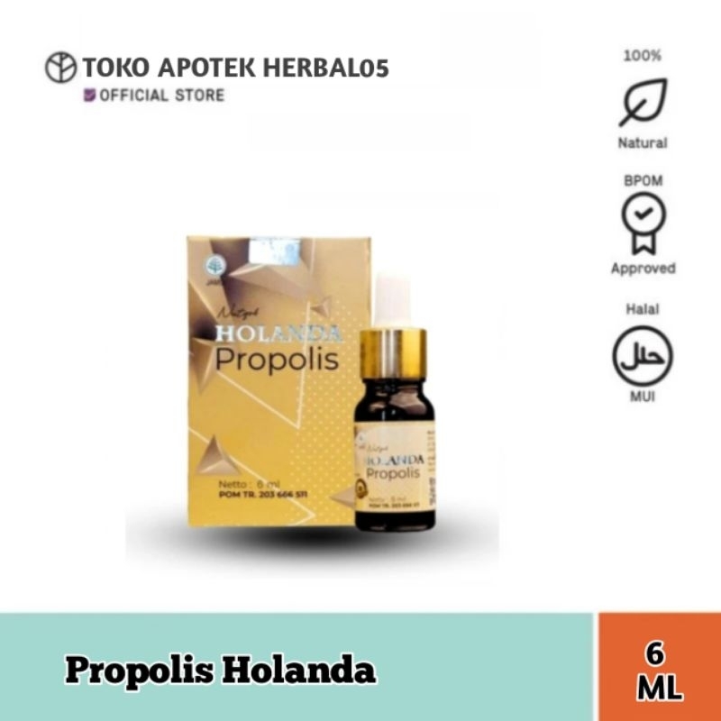 HOLANDA PROPOLIS ORIGINAL ATASI HIPERTENSI HOLANDA PROPOLIS UNTUK JANTUNG ASLI 6 ML