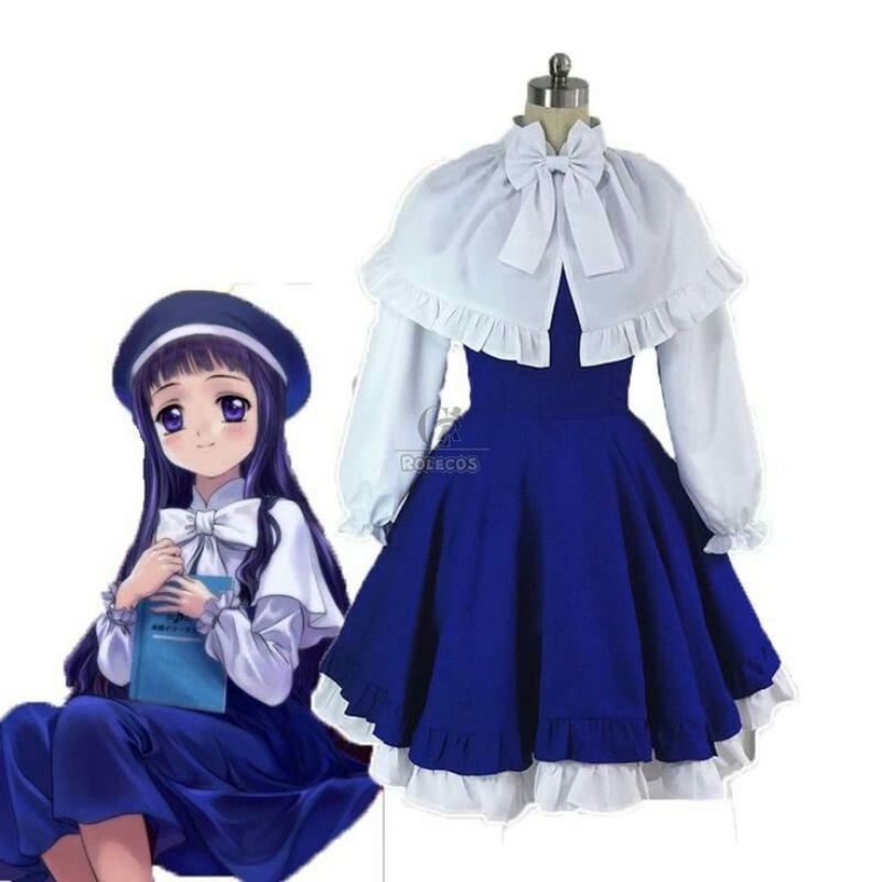 (Kostum) Tomoyo Daidouji  Blue Dress Cardcaptor Sakura | Cardcaptor Sakura Cosplay