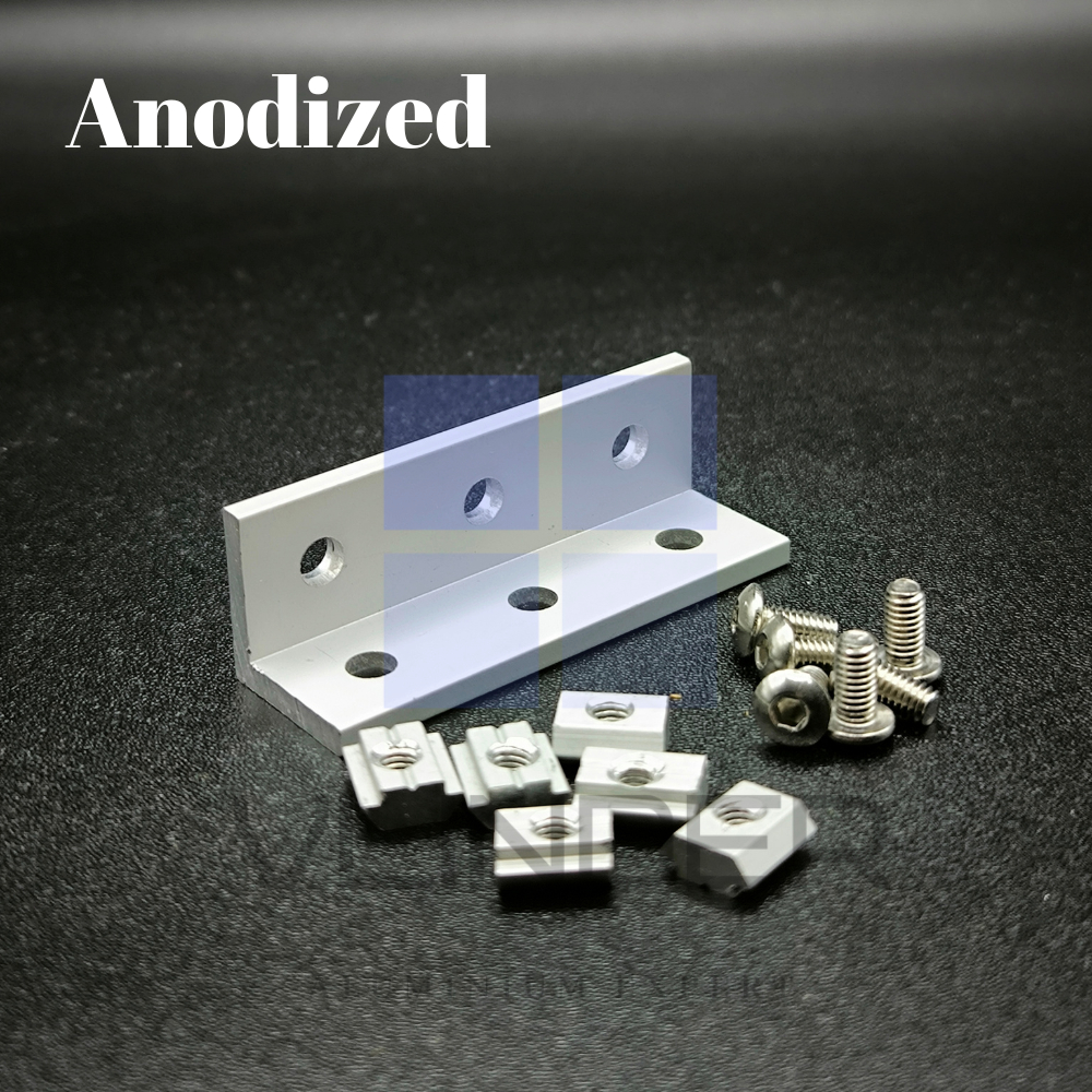 Angle Connector V Slot 2060 Aluminium Profile