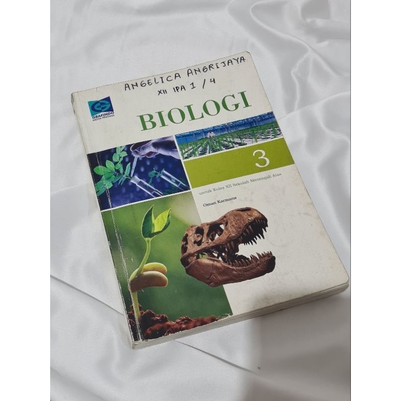 Buku Pengetahuan Biologi SMA Bekas