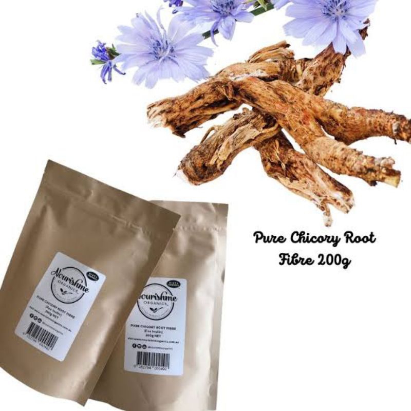 

NOURISHME ORGANICS 100% PURE ORGANICS CHICORY ROOT FIBRE 200g ORIGINAL