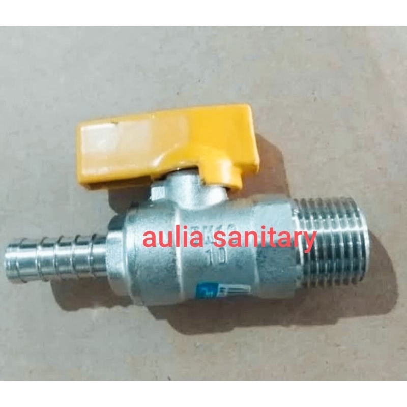 stop kran rifeng drat luar 1/2 inc/drat luar stop kran gas