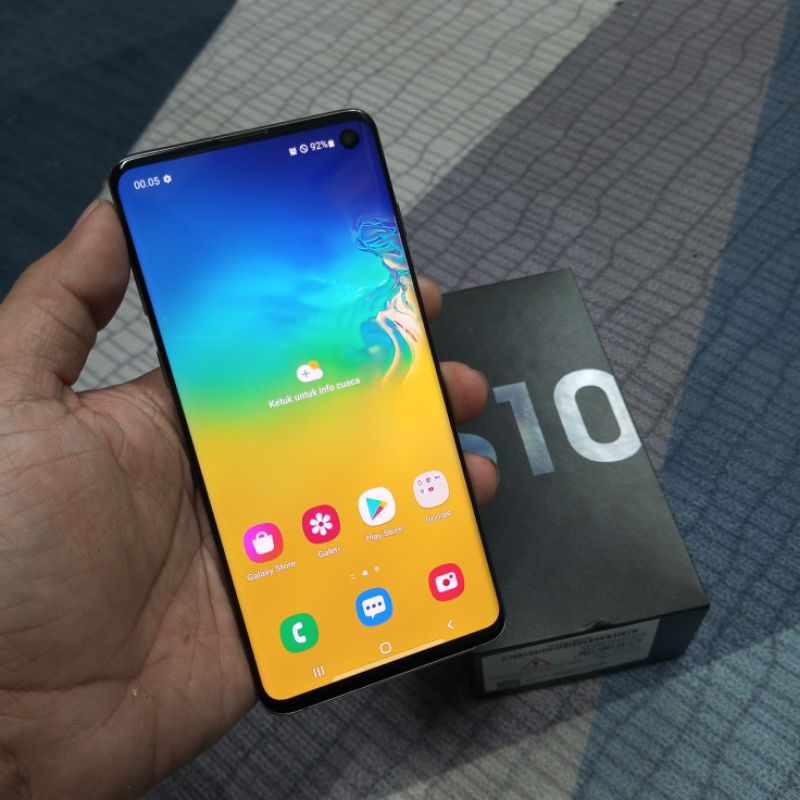 samsung galaxy s10 sein resmi ram 8/128 gb second