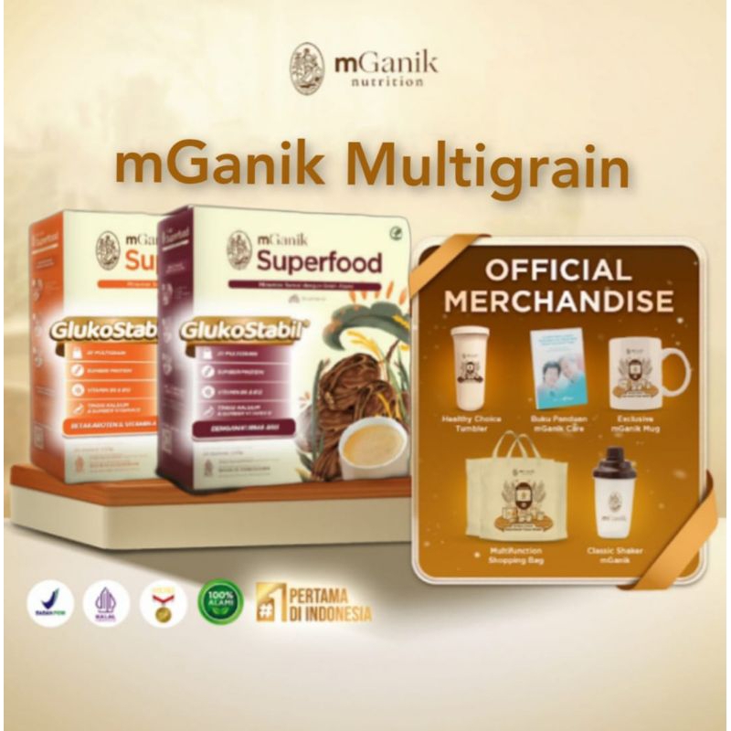MGANIK MULTIGRAIN SUPLEMEN NUTRI - DIABETES