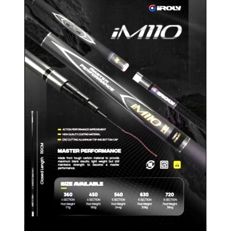 Pole/tegek iroly IM110 Master Performance