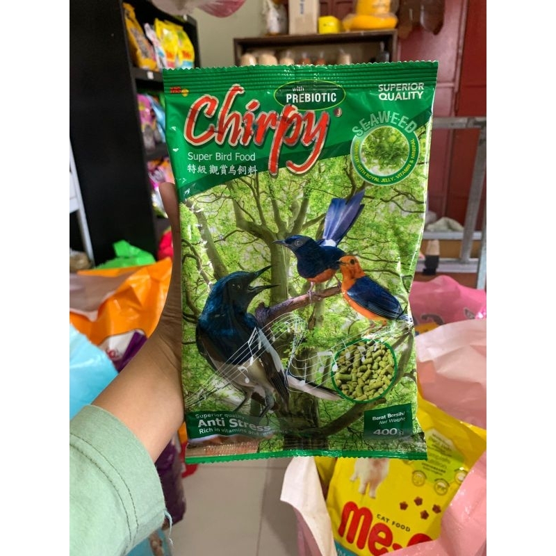 Chirpy pakan burung