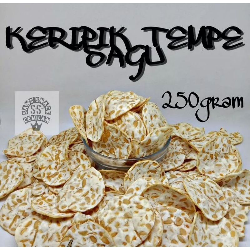 

Keripik Tempe Sagu / Tempe Sagu Mini Crispy 500gram