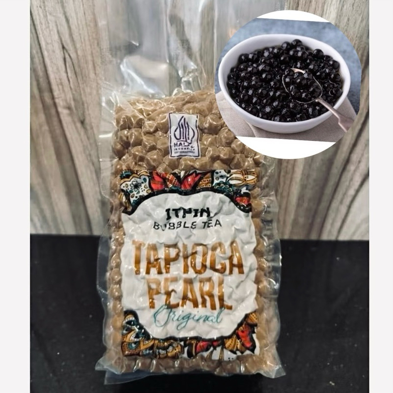 

BOBA BUBBLE TAPIOCA PEARL TOPPING 1KG