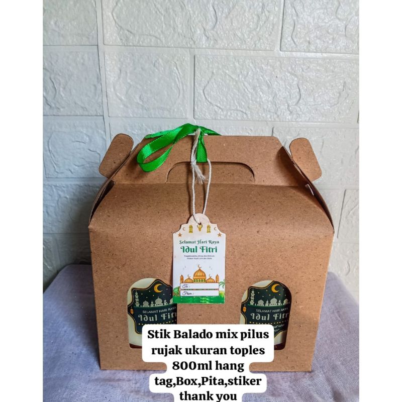 

Paket Box Hampers Lebaran 2 toples