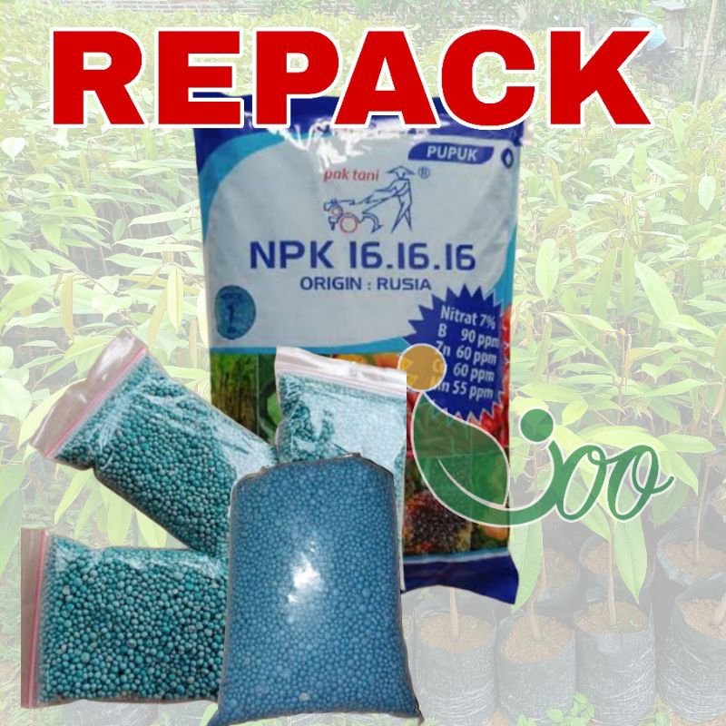 PUPUK NPK 1616 KEMASAN REPACK ASLI ORIGINAL