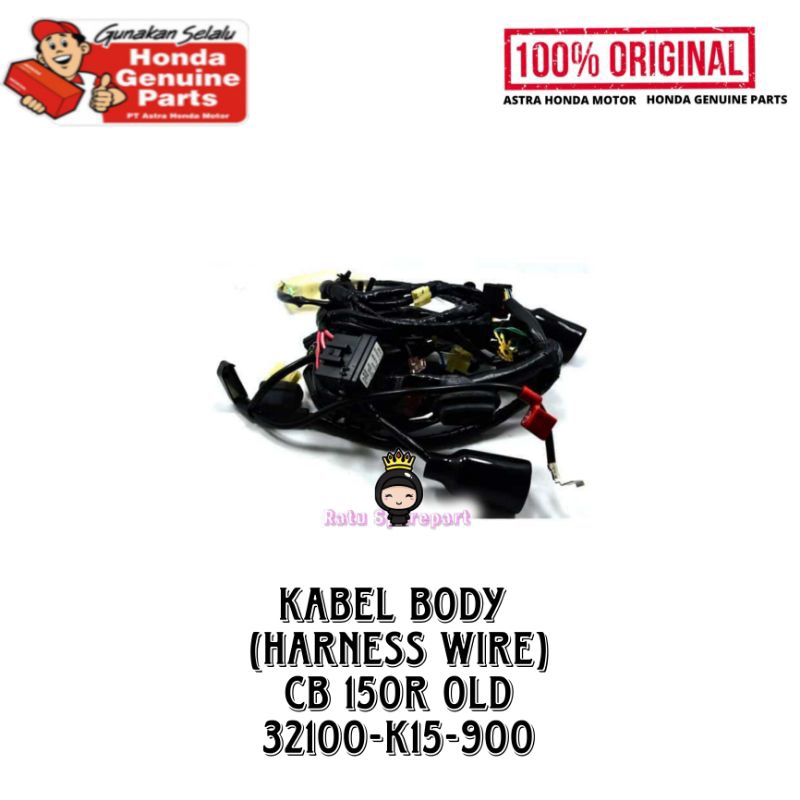 Kabel Body (Harness Wire) Honda CB 150R StreetFire Old Original - 32100K15901 - KABEL BODY CB 150R O