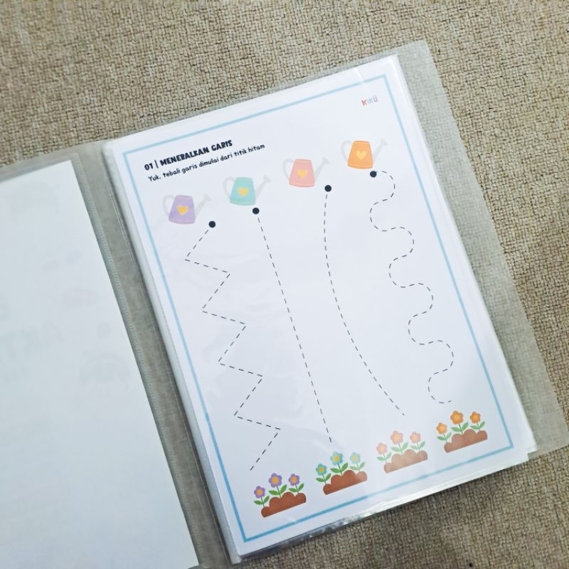 

RB BUKU AKTIVITAS PERTAMAKU WORKSHEET PRA TK/ PAUD 2-4th