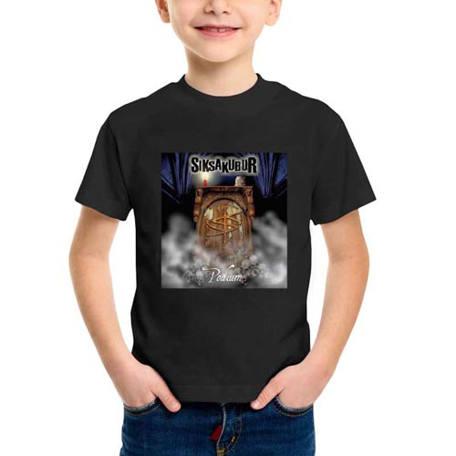 Kaos Siksa Kubur Podium SiksaKubur Band Tshirt Anak Umur 2 s/d 12 Tahun