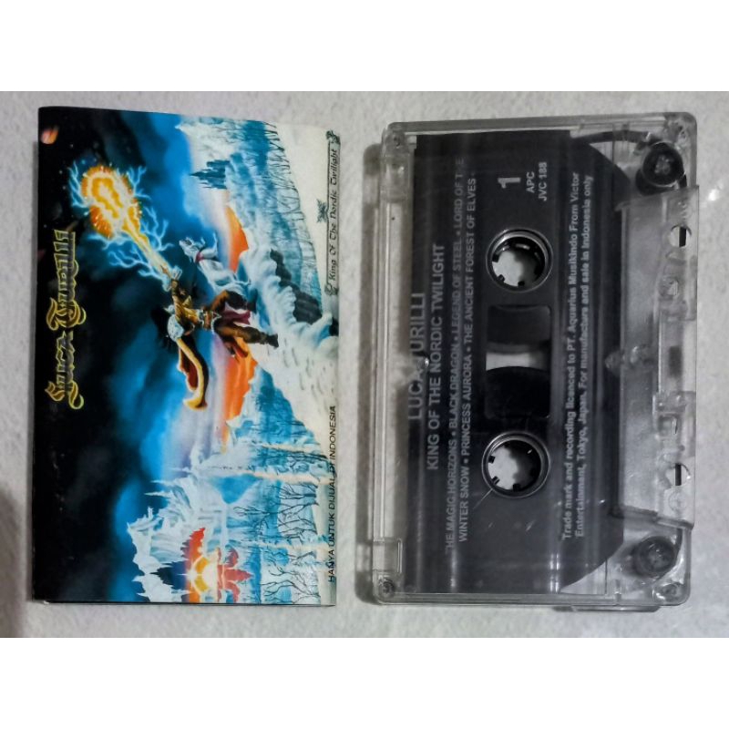 L7. Kaset Pita LUCA TURILLI Album King Of The Nordic Twilight
