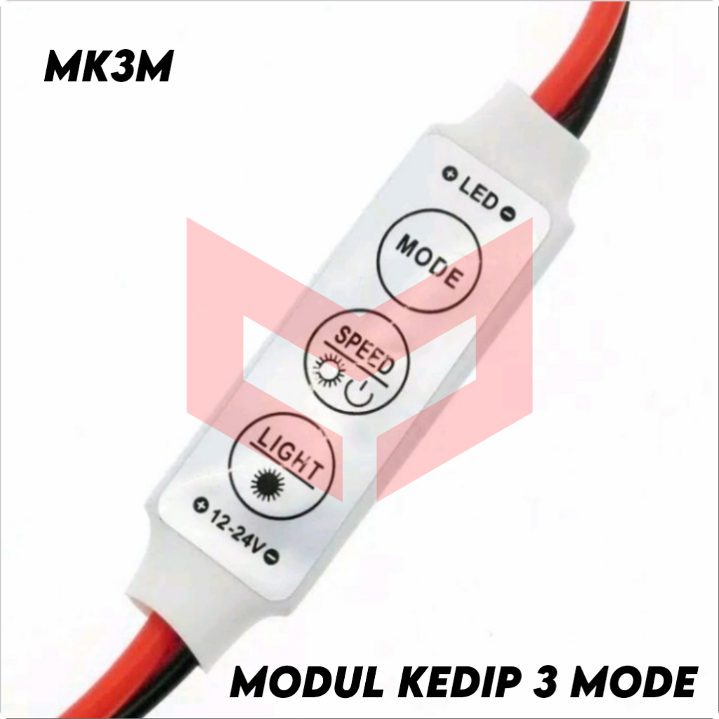 Modul Kedip LED 12-24V / Modul Kontrol Dimmer LED