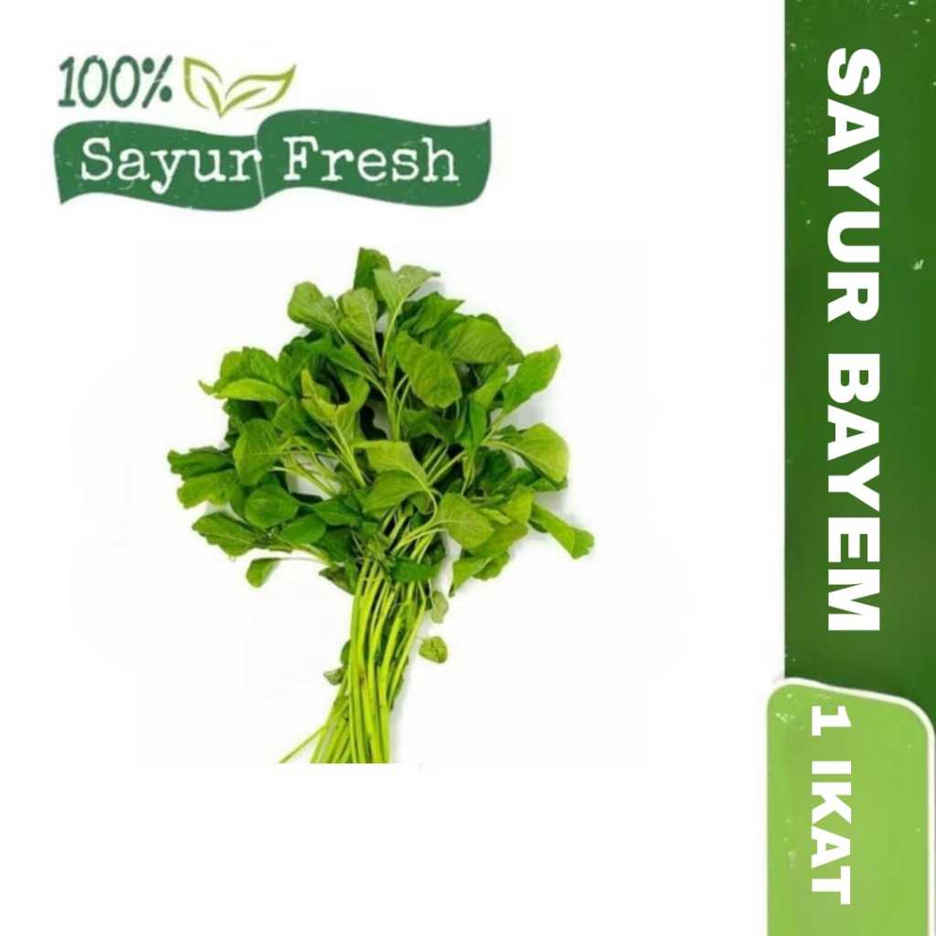

Sayur Bayem Ikat 100% Sayyur Fresh