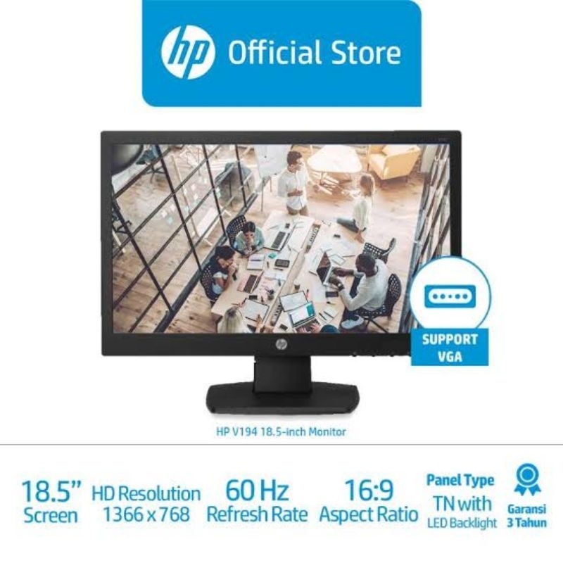 hp V194 Monitor (Like new)