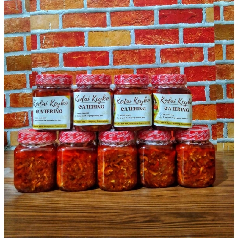 

Sambal Teri Kemasan 200ml