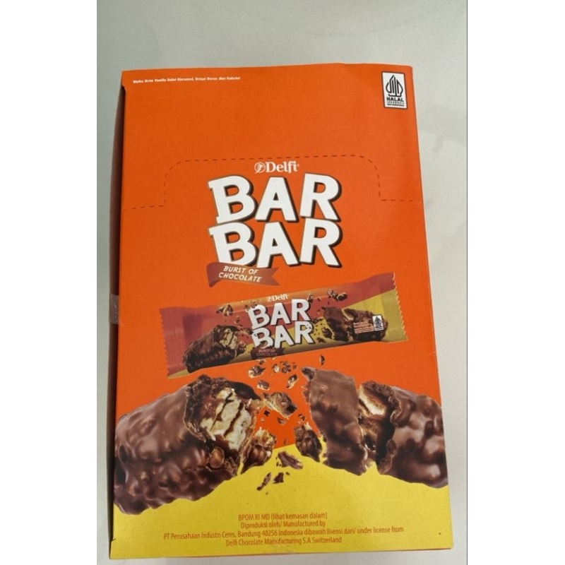 

Chun - Delfi bar bar 1box isi 24x18gr Exp November 2025