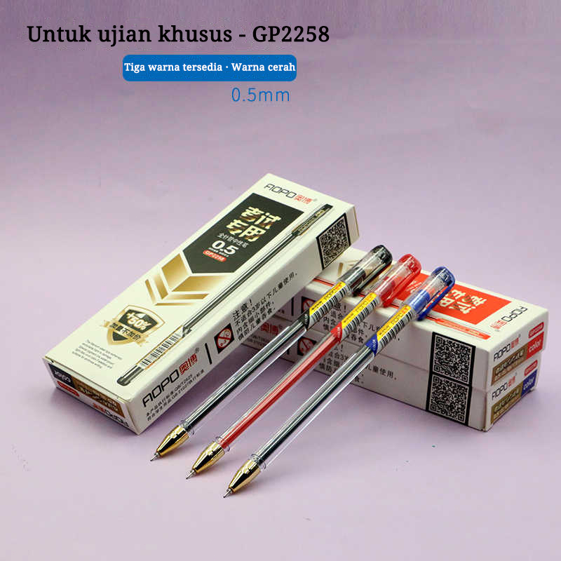 

Pensil neuter dengan sistem lepas tutup, dapat diganti refillnya, pensil tinta hitam