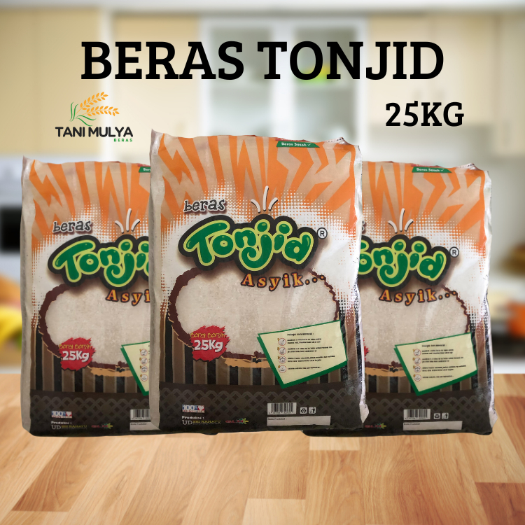 

Beras Tonjid 25Kg Cap Tonjid Beras Premium