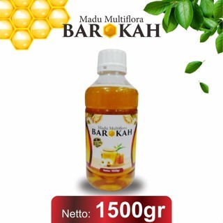 

MADU MULTIFLORA BAROKAH 1500gr Natural Raw Honey Murah