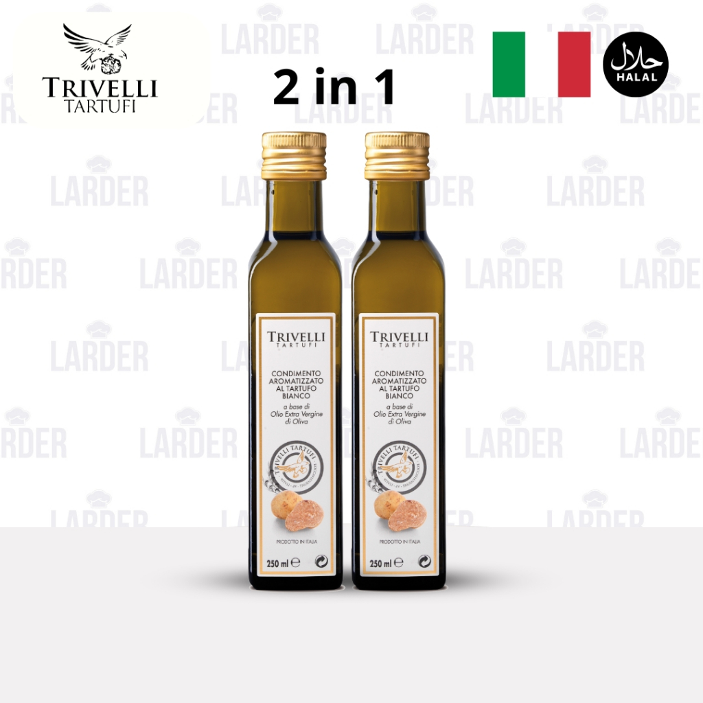 

TRIVELLI White Truffle Oil 250ml Minyak Truffle Putih 2 in 1