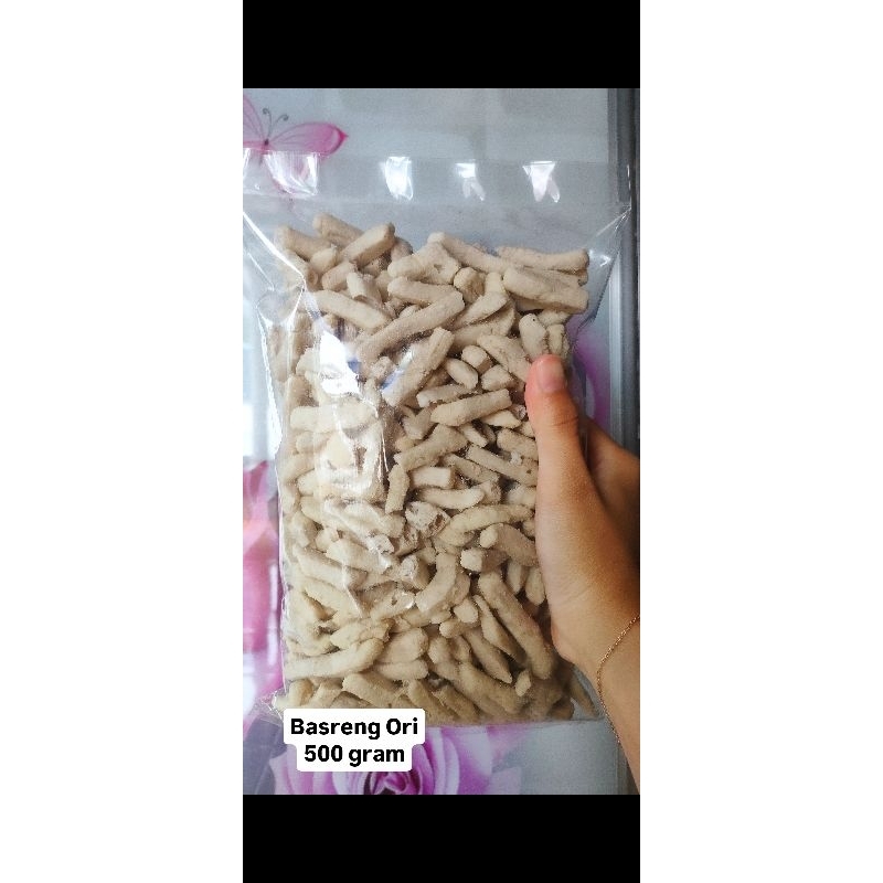 

BASRENG KEMASAN 500 GRAM ORI & PEDAS DAUN JERUK