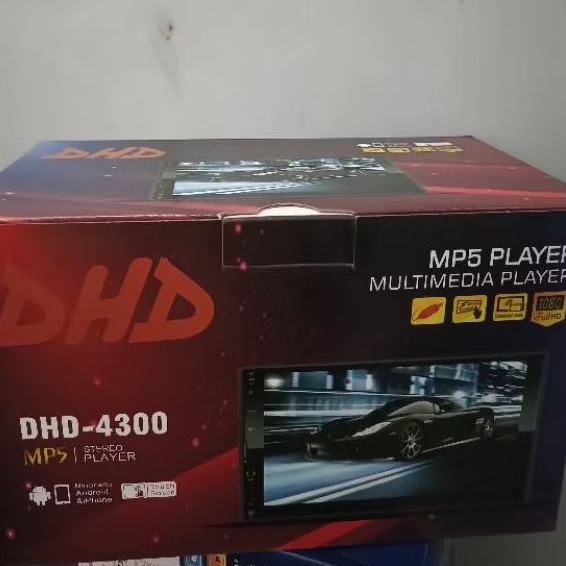 Head Unit Deckles DHD DHD-4300 Bluetooth USB Aux Radio