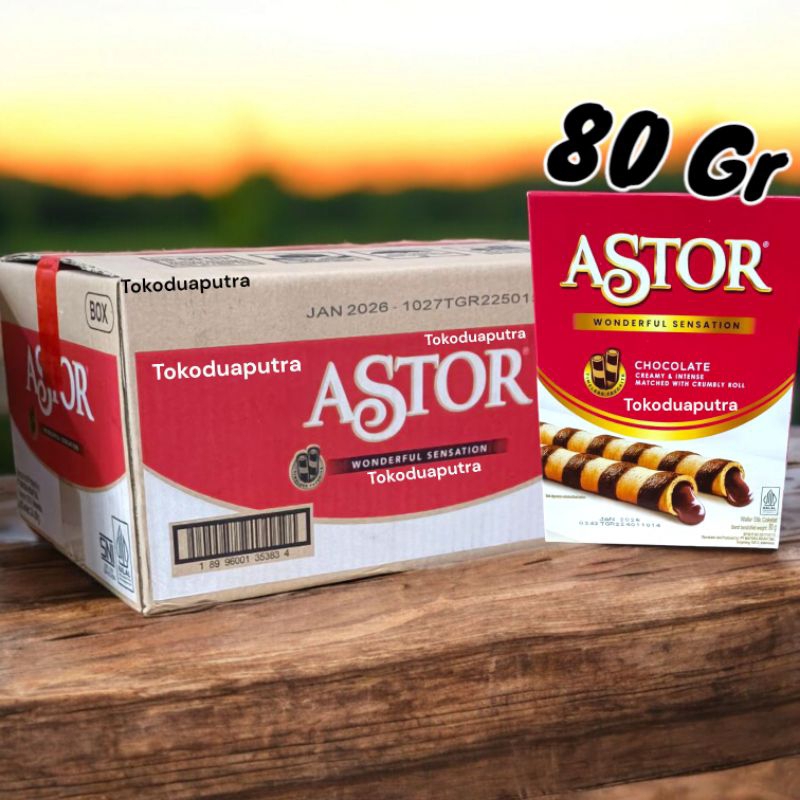 

Astor Coklat Box 80 Gr X 24 pcs / Astor Festive 80 Gr / Astor Coklat Lebaran 80 Gr / Astor double Coklat 80 Gr/ Astor Coklat Original