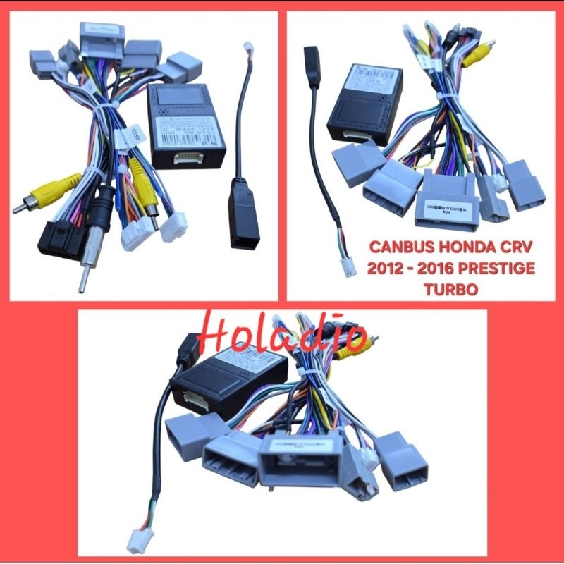 SOKET CANBUS HEAD UNIT ANDROID HONDA CRV  2012 - 2016 PRESTIGE TURBO
