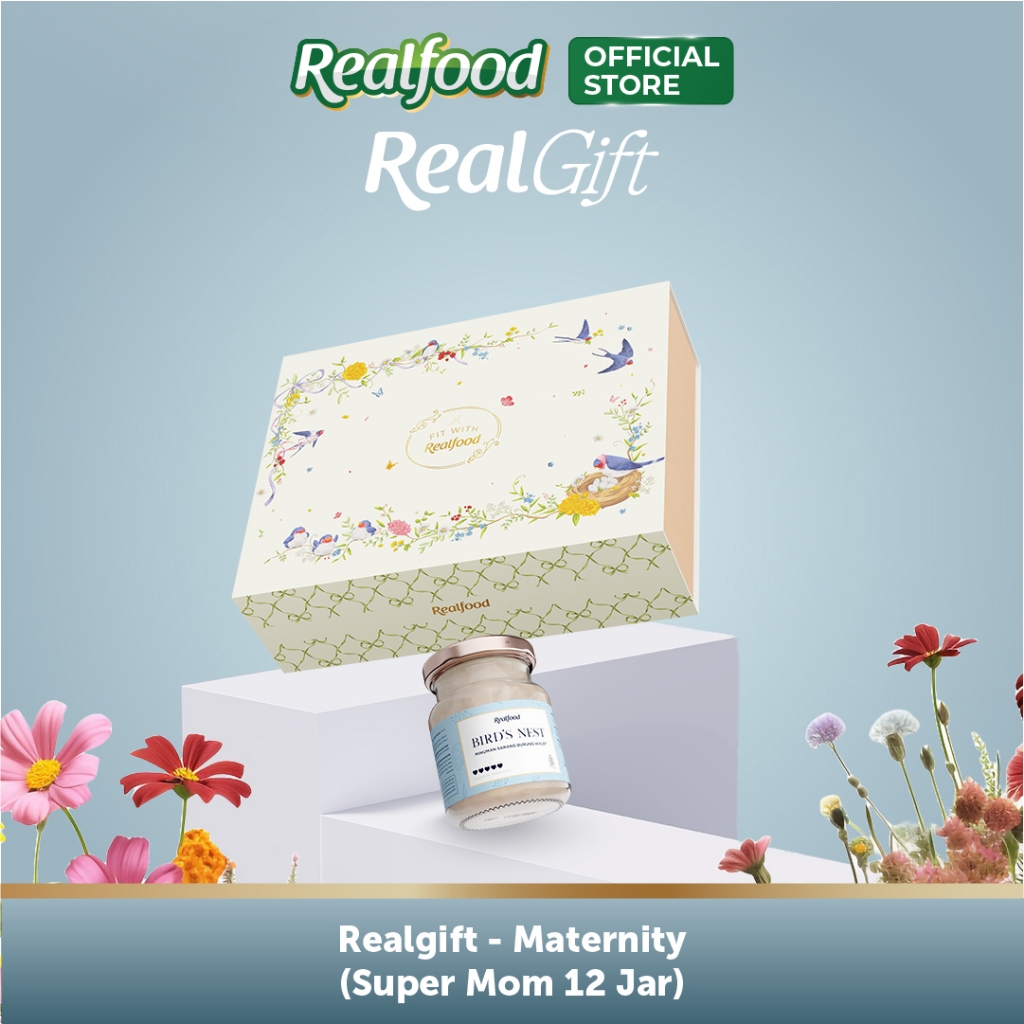 

RealGift Birdie Hampers | Super Mom Minuman Sarang Burung Walet dengan Premiks Vitamin (Asam Folat) I Hadiah I Gift I Kado I Parcel I Maternity I Lahiran I Birthday I Anniversary