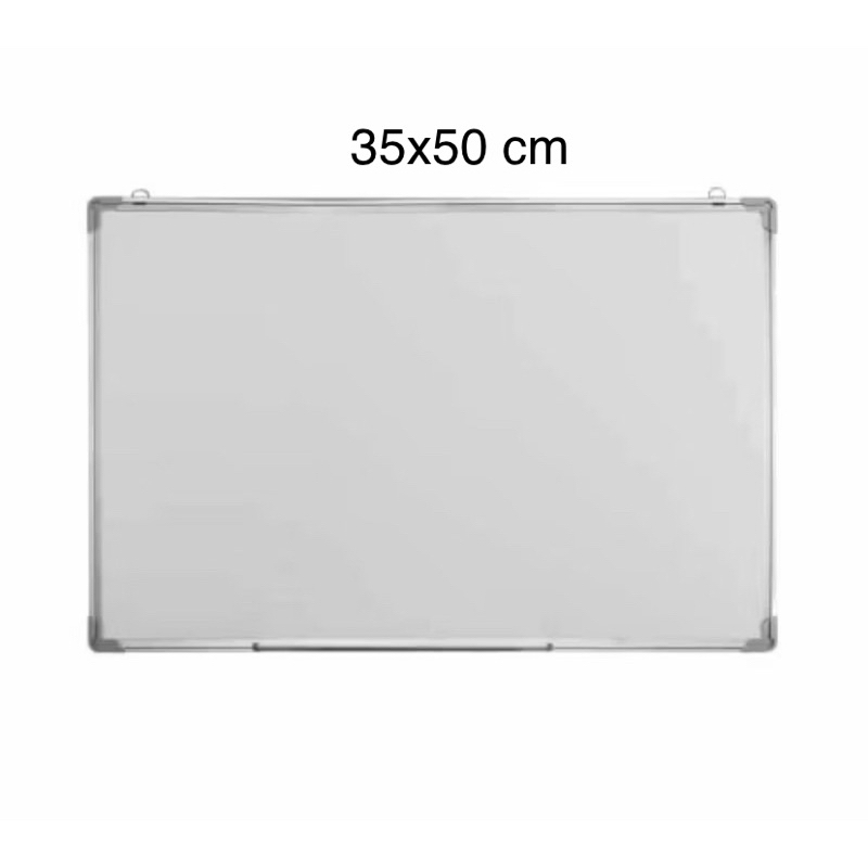 

Termurah Papan Tulis Whiteboard ukuran 40×60 dua sisi putih dan hitam / Papan Tulis Putih / Whiteboard (White Board)