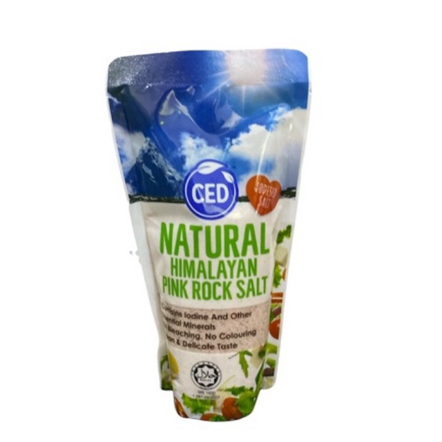 

CED Natural Himalayan Pink Salt 500gr / Garam Himalaya