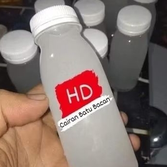 Cairan batu bacan dan batu akik 100ml (putih)