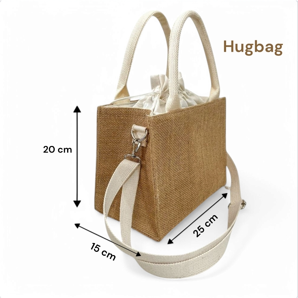 

Natacraft-Hand Bag Tas Serut Hampers Goni Premium Tas multifungsi