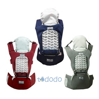 Gendongan Hipseat Bayi / Depan / Duduk Snobby 6 Posisi + Saku Sirkulasi Aplikasi Matrix TPG2147
