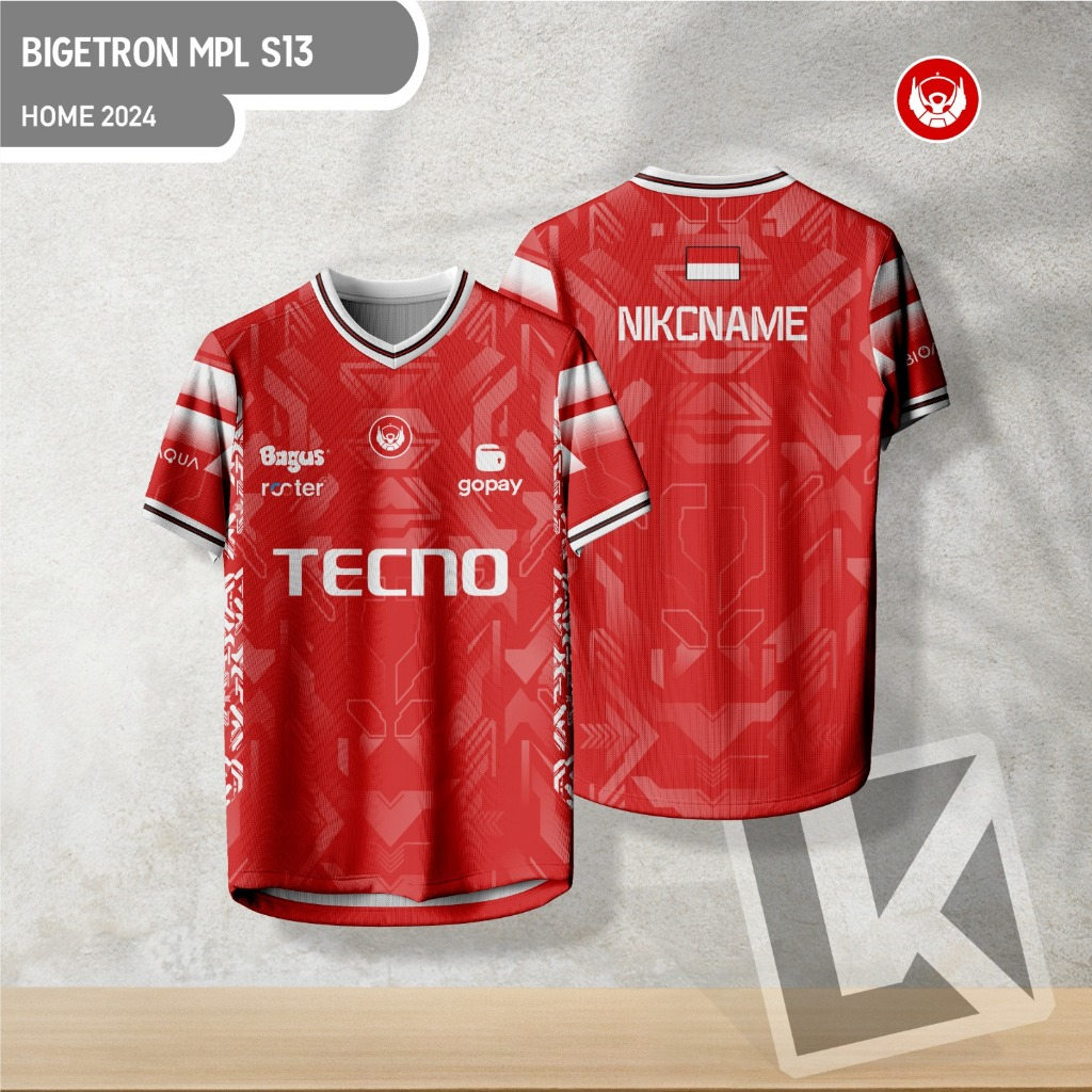 Jersey E-Sport AURA 2024 | Home MPL S13 | Full Printing Premium
