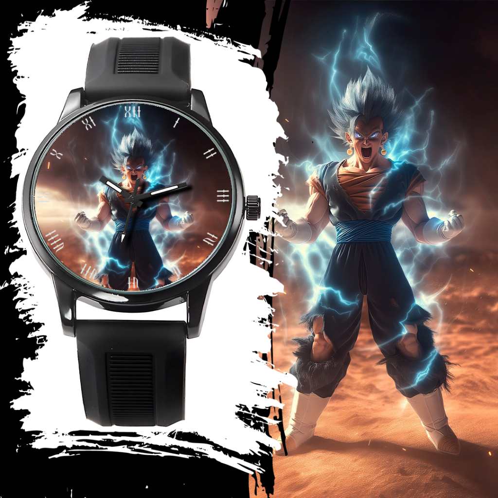 Jam Tangan Anime Dragon Ball Vegeta Super Saiyan