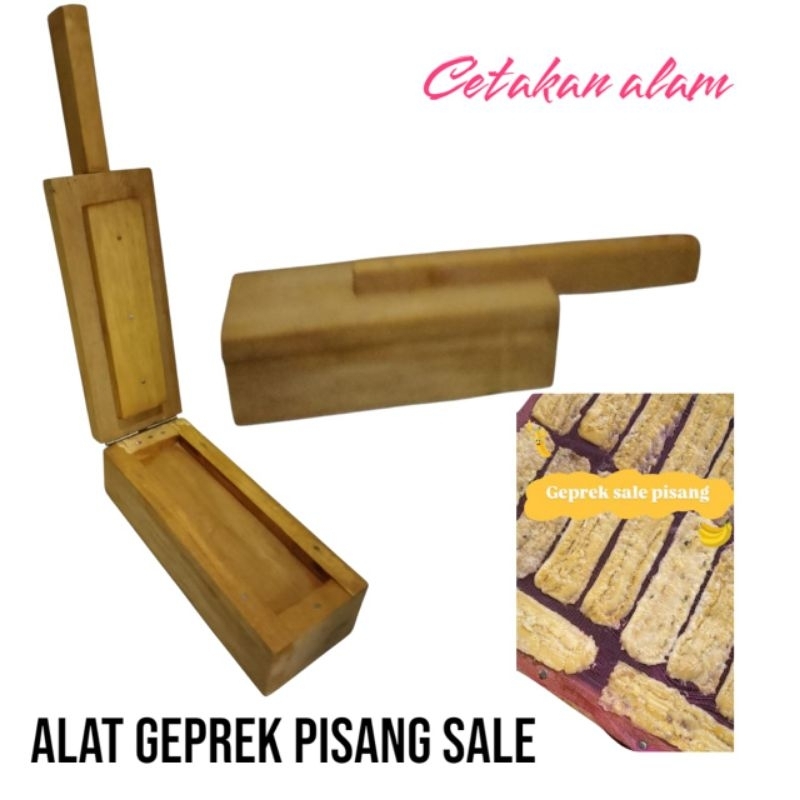 Alat geprek  pisang sale/penekan pisang