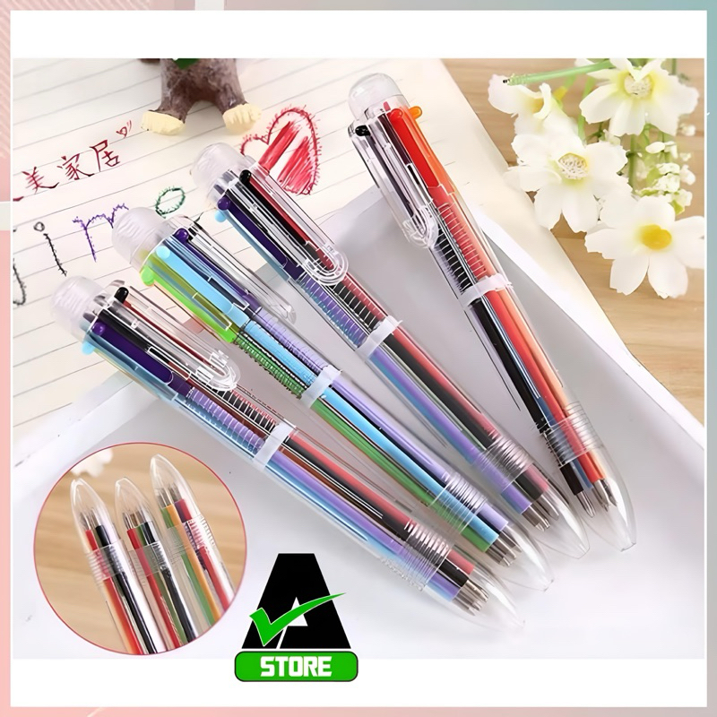

PULPEN WARNA 6 IN 1 MULTICOLOR SATUAN