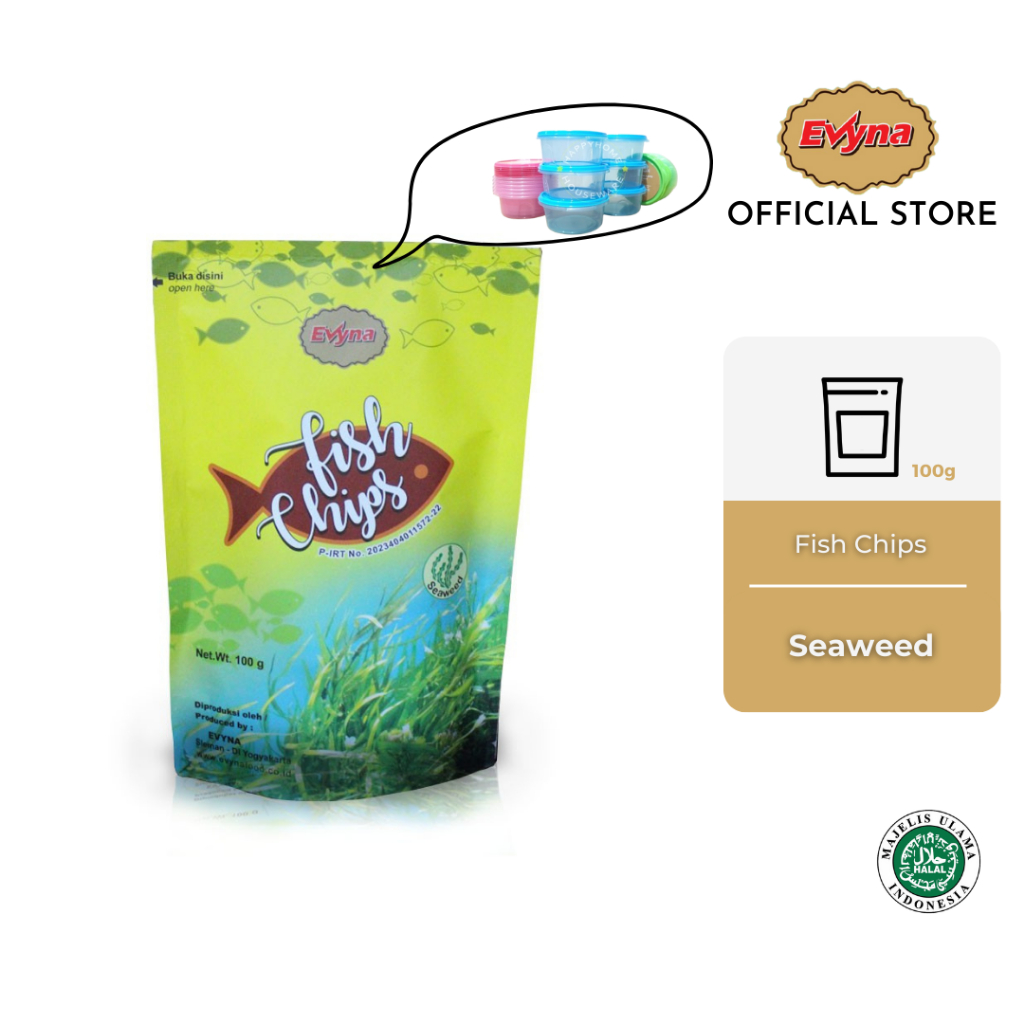 

Evyna Food Fish Chips Seaweed