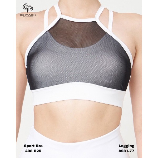 Sport Bra Kombinasi Mesh B25 by Sixpack