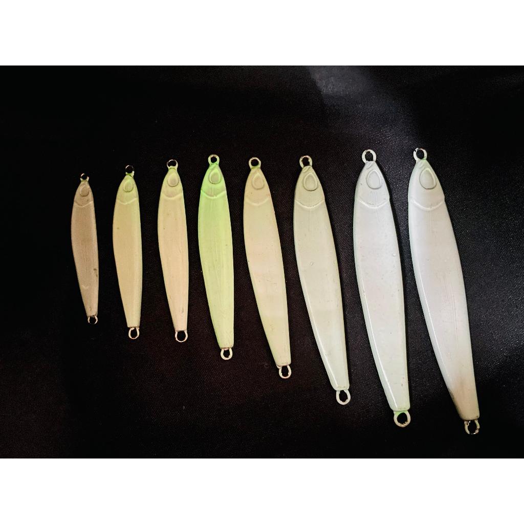 Blank Metal Jig GOMAME GID / FOSFOR ( warna hijau )