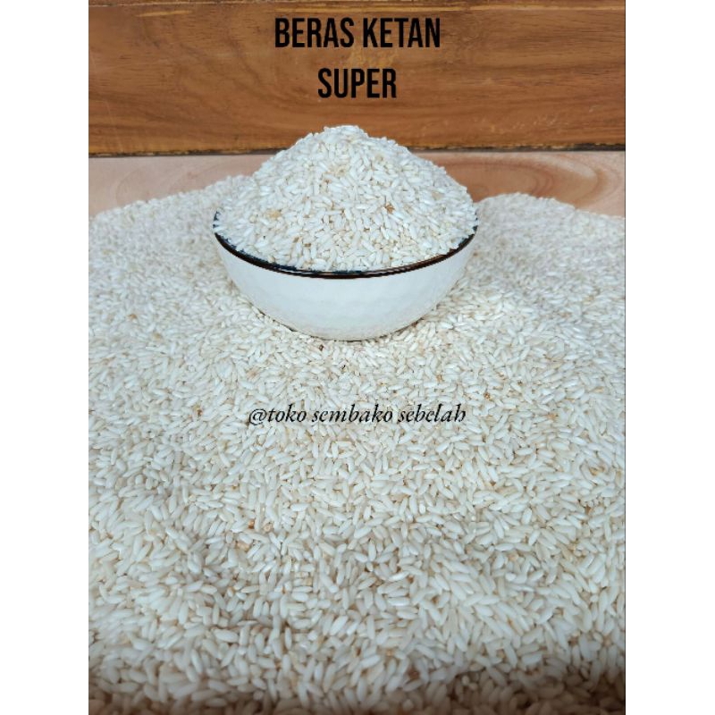 

Beras Ketan Putih Super Dan Premium Kemasan 1kg