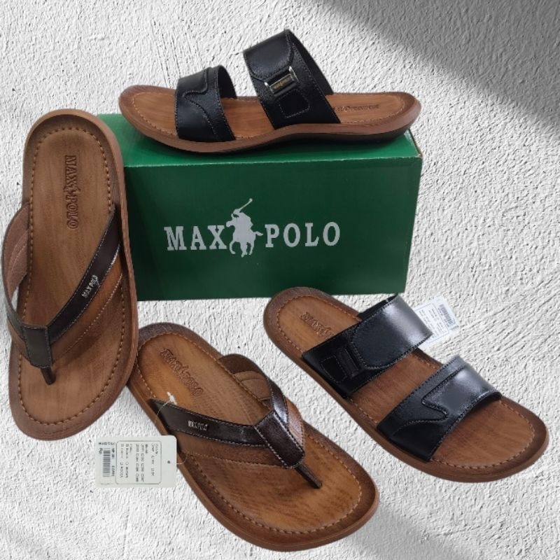 MAX POLO ORIGINAL SANDAL PRIA CASUAL KULIT MP301
