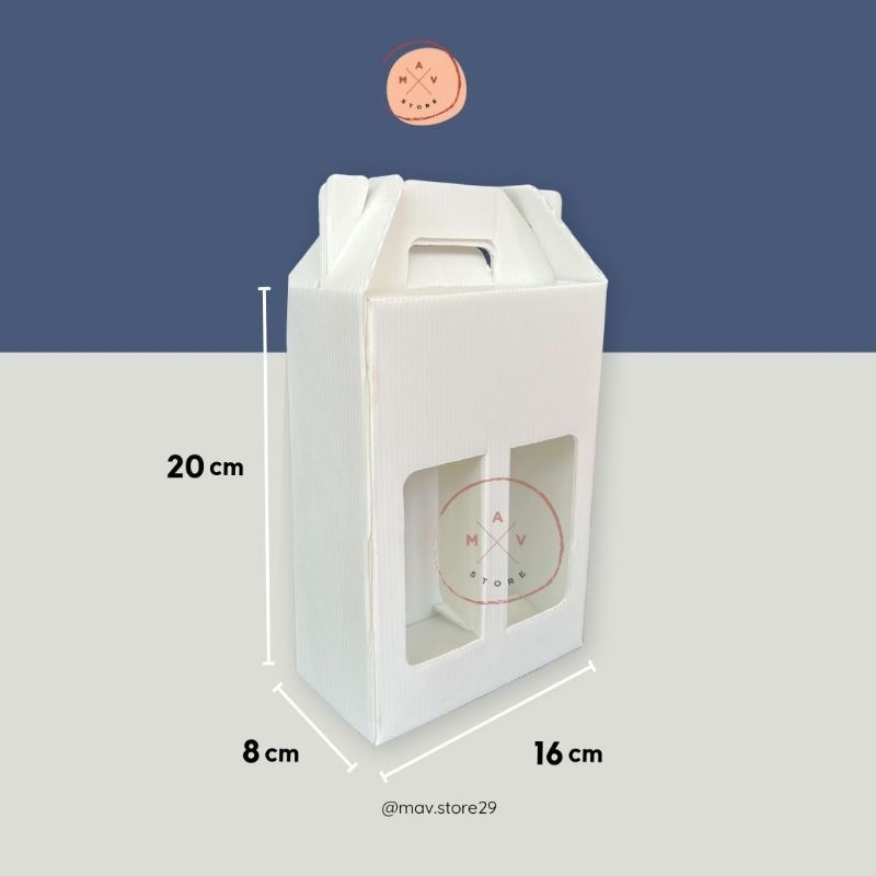 Gabel Box/Box Hampers Plastik 20 x 8 x 16 cm