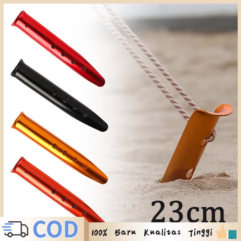 31cm Pasak Tenda Alloy Pasak Pantai Pasak Alloy Tenda Alloy Pasak Tenda Camping Mendaki Hiking